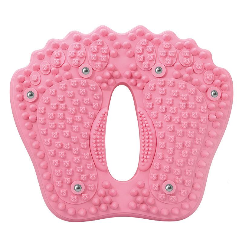 1Pc New Non-slip Massage Foot Pad, Multi-functional Magnet Acupressure Board, Household Inflatable Foot Stepper, Acupressure Device