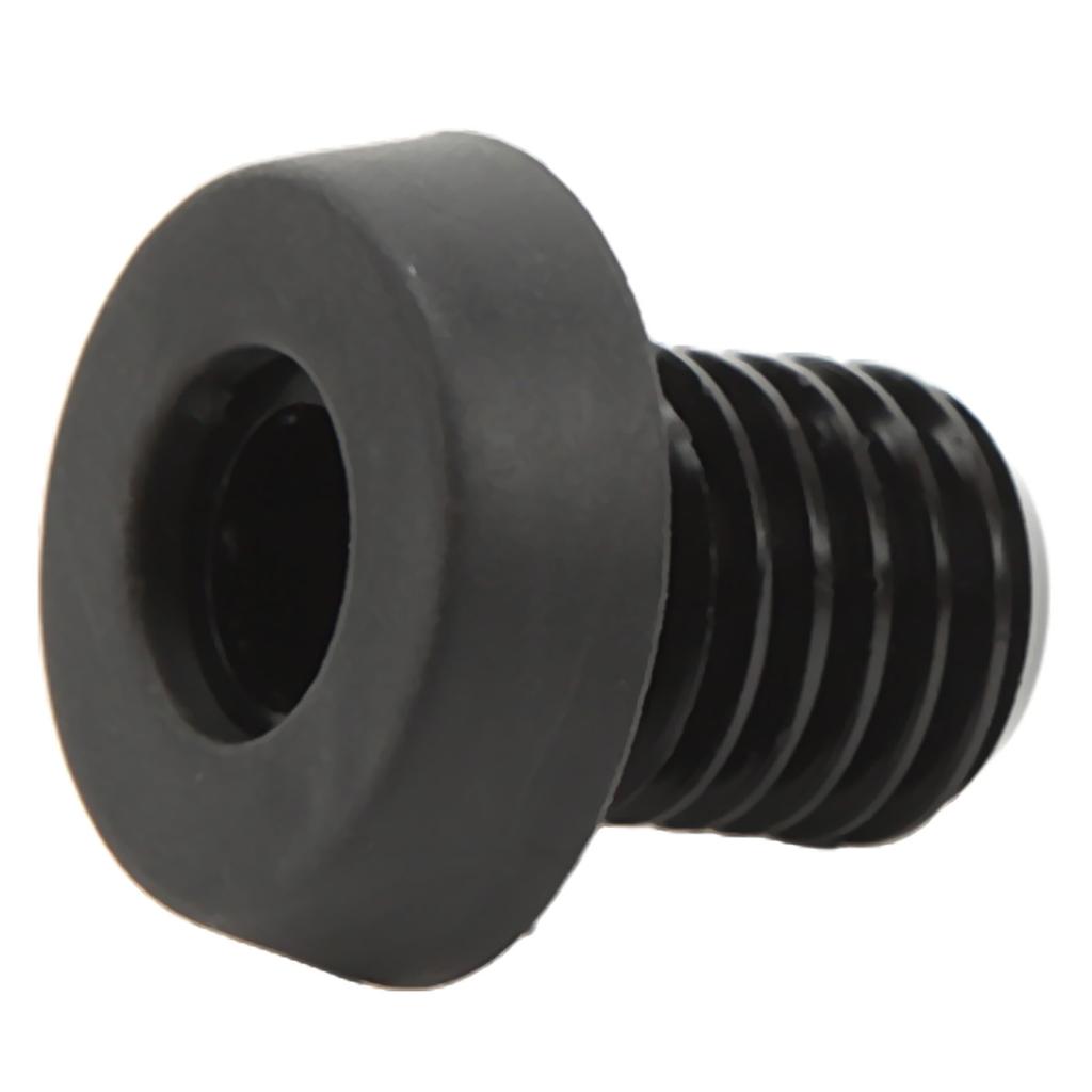 Billiard Cue Bumper Aluminum Alloy Plastic Billiard Bottom Plug Protector Case Cover for Pool Cue Stick Black