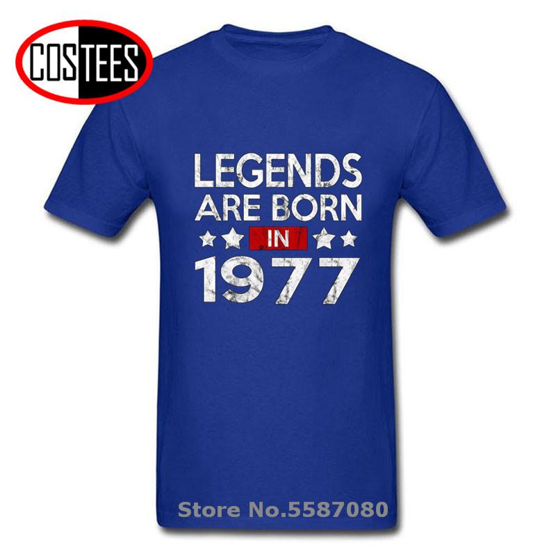 Stylish Distressed Vintage Legends Are Born In 1977 T Shirts Fathers Day Best Gift Retro 1977 Tshirt Dad 42nd Birthday Apparel