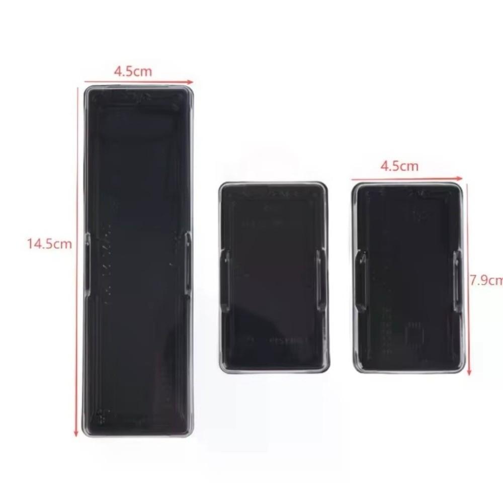 10Pcs Portable Plastic DIMM Memory Holder Case Black Clamshell Design Memory Module Box Protective Case For DDR DDR3 DDR4 DDR5