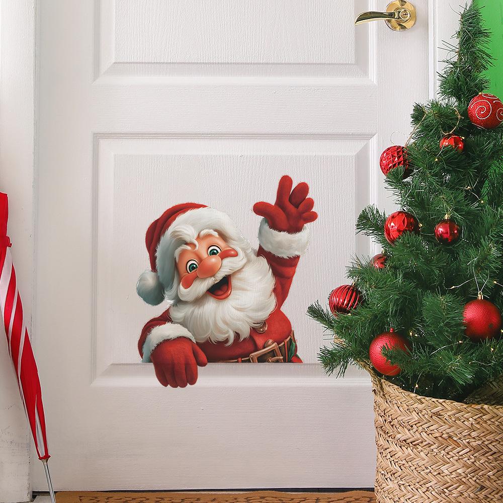 Christmas Wall Stickers for Home Decor, Holiday Wall Decals for Living Room, Bedroom and Party