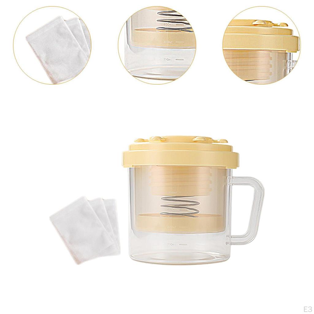 Strecurătoare Iaurt Grecesc Separator de Zer cu Ochiuri Fine Instrument de Preparare pentru Legume Nuci