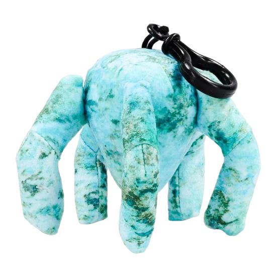 Cute Figurine Plush Keychain with Clip Soft Stuffed Animal Pendant for Bags Backpacks Wallets Keys Car Decor Adorable Gift for Kids Teens