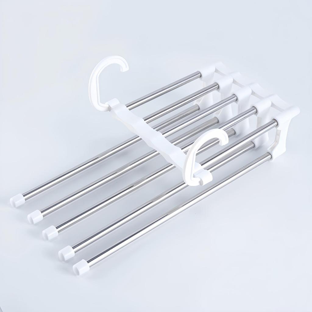 Multifunctional Stainless Steel Pull-out Telescopic Wardrobe Pants Hanger