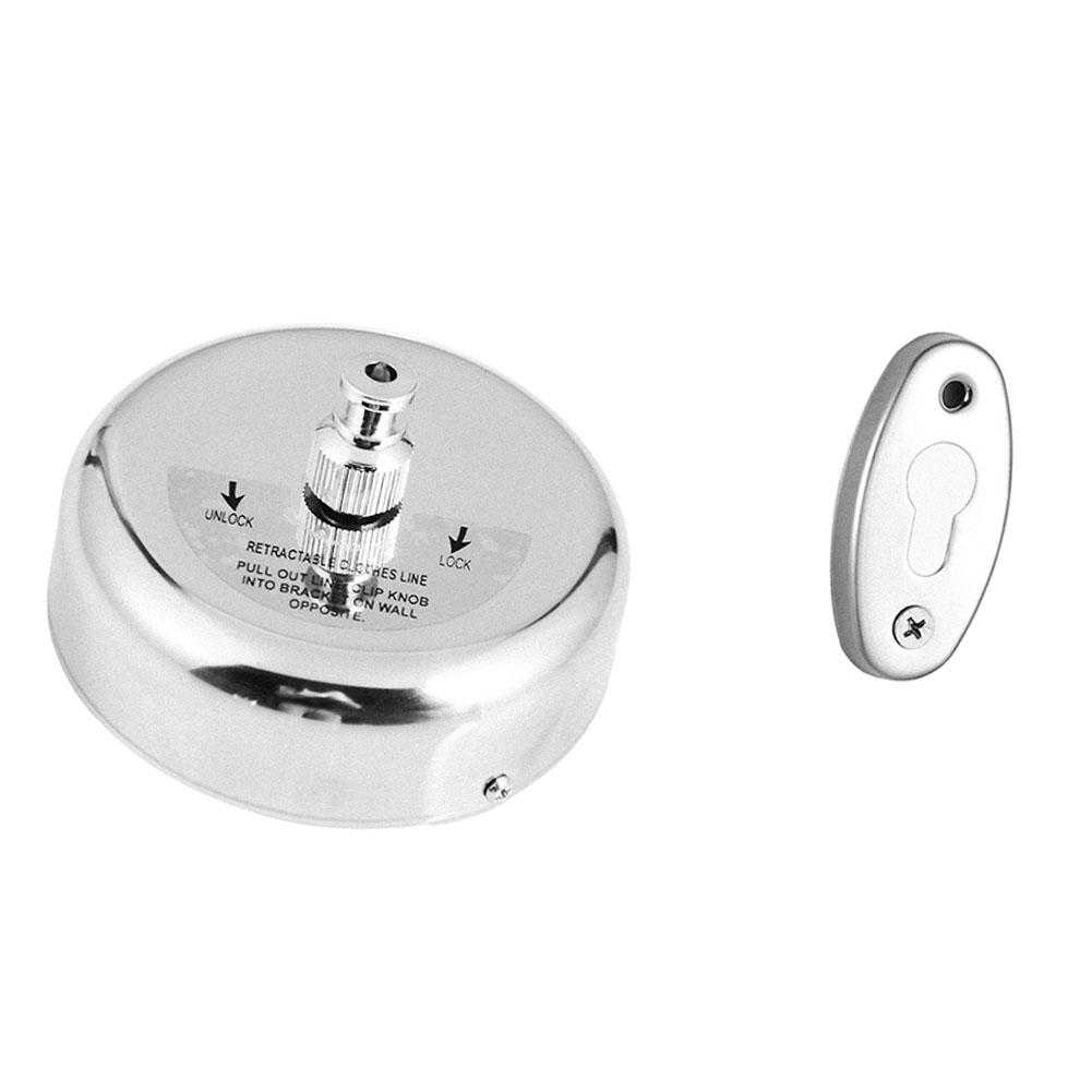 304 Stainless Steel Retractable Clothesline 3 M Indoor Outdoor Drying Rope Rust Proof Wall Mount Hardware Tool Kit