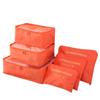 6pcs/Set Travel Luggage Packing Cubes Suitcase Clothes Storage Bag Organiser Foldable Clothing Organizer Shoes Underwear Pouch