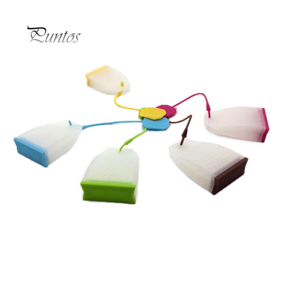 2Pcs Loose Leaf Tea Infusers Tea Bag Herbal Spice Strainer Filter