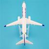 16cm Alloy Aircraft Model Brazil Boeing 737 Static Simulation Send Gift Collection Display Suitable For Table Decoration And