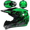 Full Face Mountain Bike Helmet Off-Road ATV Dirt Cycling Adult Unisex ABS Safety Gear