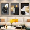 3pcs Canvas Poster Abstract Geometry Art Beautiful Marble Art Simple Design Decoration Gift for Friend Living Room Bedroom Decor