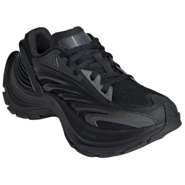 Adidas Xlg Mtw Series Pohodlná Všestranná Tkanina Syntetická Kůže Odolné Nízké Běžecké Boty Unisex Běžecké Boty Černé JR5383
