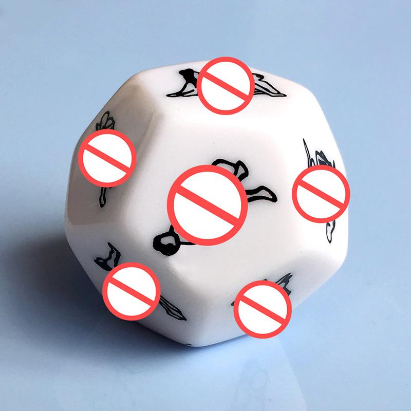 12 Sides Sexy Funny Dice Party Gifts Cubes Adults Love Humour Gambling Sex Romance Erotic Kama Sutra Craps Sexy Games Dices Toys