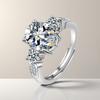 Luxury   Copper Ring For Women Wedding Engagement Jewelry Accessories 5A Zircon Rings Fashion High Quality Gift