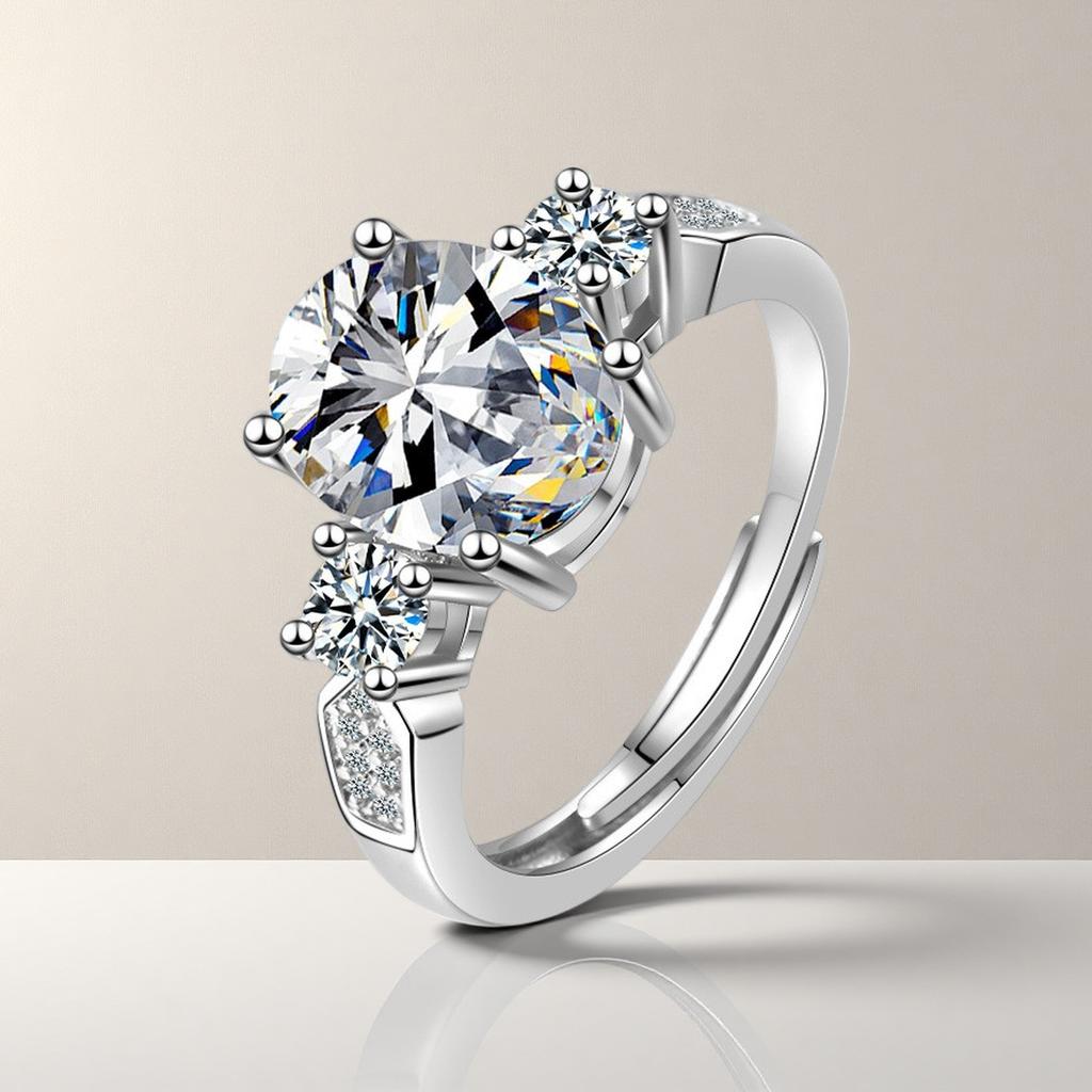 Luxury Copper Ring For Women Wedding Engagement Jewelry Accessories 5A Zircon Rings Fashion High Quality Gift