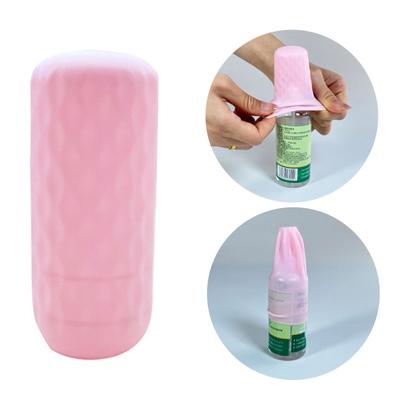 Leak Proof Silicone Bottle Sleeves for Travel Toiletries Bottle Cover Protect Your Liquid Essentials Stretchable Covers