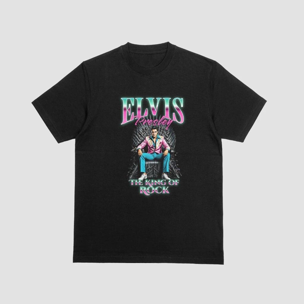 Elvis Presley The King of Rock T Shirt S