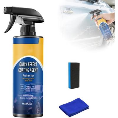 Car Quick-acting Coating Agent Spray, Quick Effect Coating Agent Spray, Car Coating Sprays, Quickly Coat Cars Wax, Polish Sprays Waterless Wash Wax
