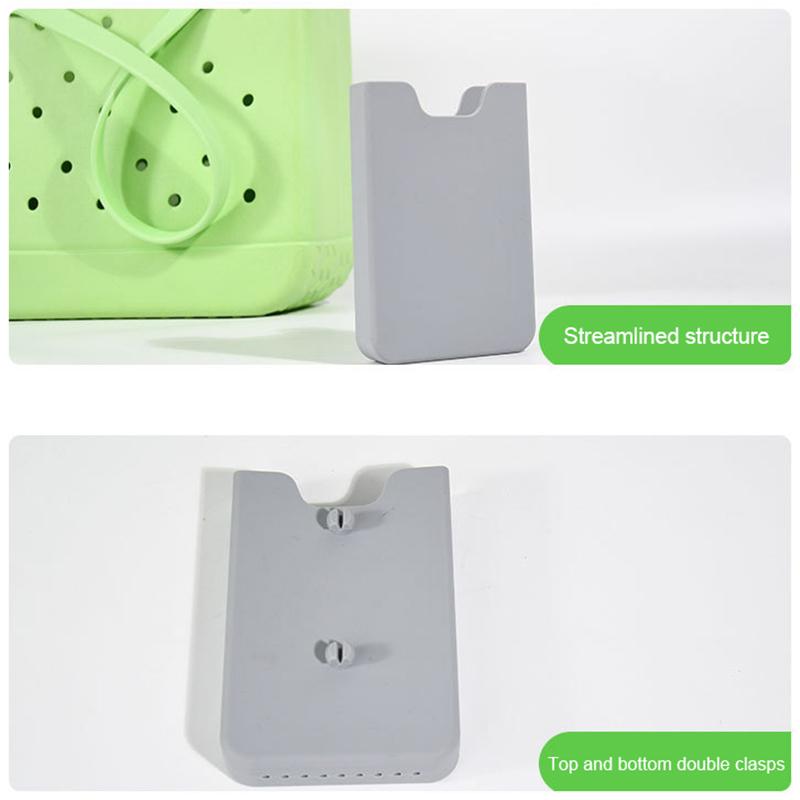 Handyhalter für Bogg Bag, Silikon-Handyhalter Aufbewahrungstasche Reisezubehör Organizer