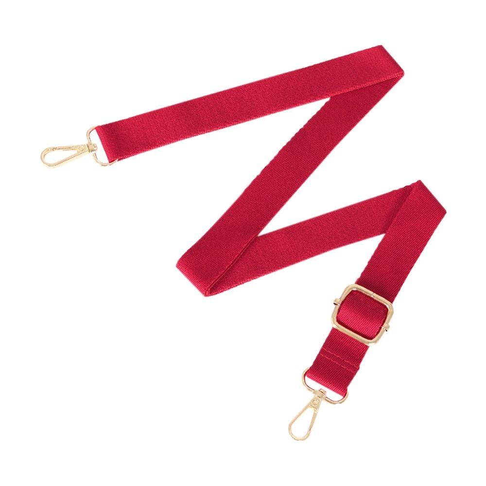 

Съемная регулируемая ручка через плечо для сумки из хлопка Ремни для сумок Сумки через плечо Аксессуары красный/золотой