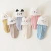 Cute Animal Baby Winter Socks Mink Fur Warm Mid Tube Socks For Newborn Boy Girl Plush Thermal Sock