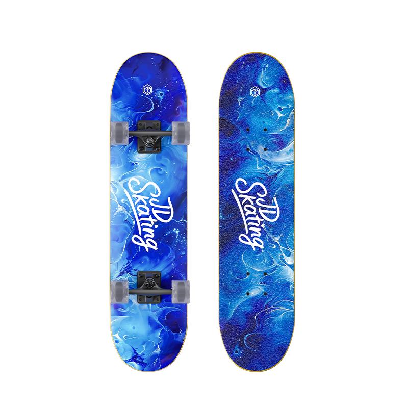 JD Built Professional Double-Warp Skateboard