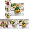 Adorable Girls Plush Strawberry Chain Shoulder Bag 2023 New Korean Style Princess Accessory Coin Purse