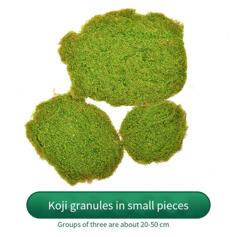 Artificial Green Plants Moss Grass Fake Grass Eternal Life Mini Landscape Crafts for Home Garden Hotel Decoration Straw Mattress