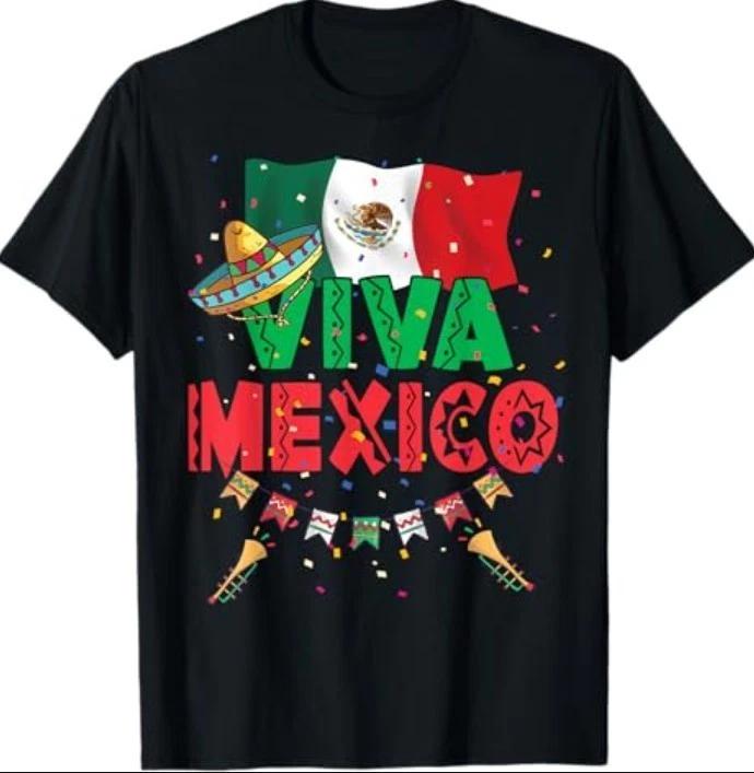 Viva Mexico День независимости Мексики Independencia De Mexico Футболка 2XL