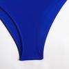 2025 European & American Solid Color Women's Sexy Bikini Swimwear - High-End Hot Spring Design