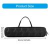 6 Slot  Watch Storage Case Lightweight Shockproof Design Storage Bag Portable Zippers Closures for Travel and Daily Use