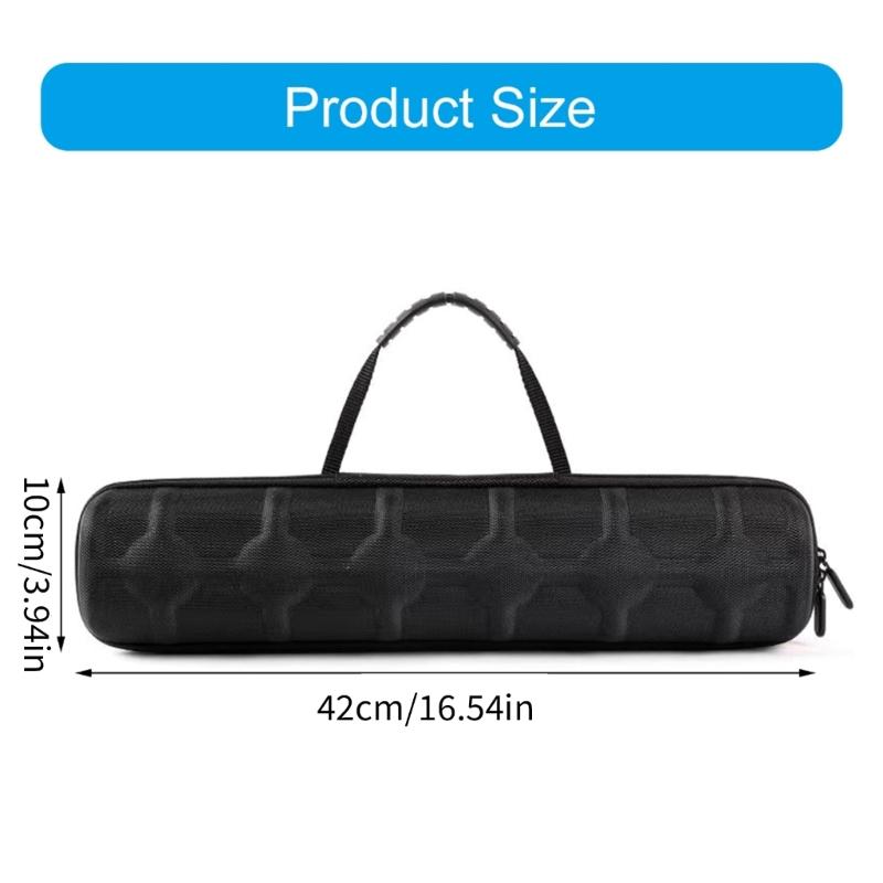 6 Slot  Watch Storage Case Lightweight Shockproof Design Storage Bag Portable Zippers Closures for Travel and Daily Use