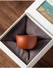 Da Hong Pao Yixing Zisha Master Tea Cup Set: Small Gongfu Tasting Cup with Gift Box for Personal Use
