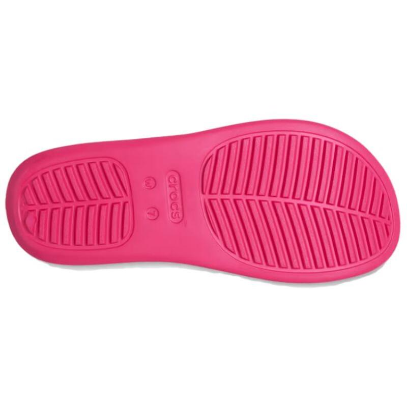 Crocs Mousse Casual Fashion EVA Anti-Abrasion Slippers Women's Rose Red