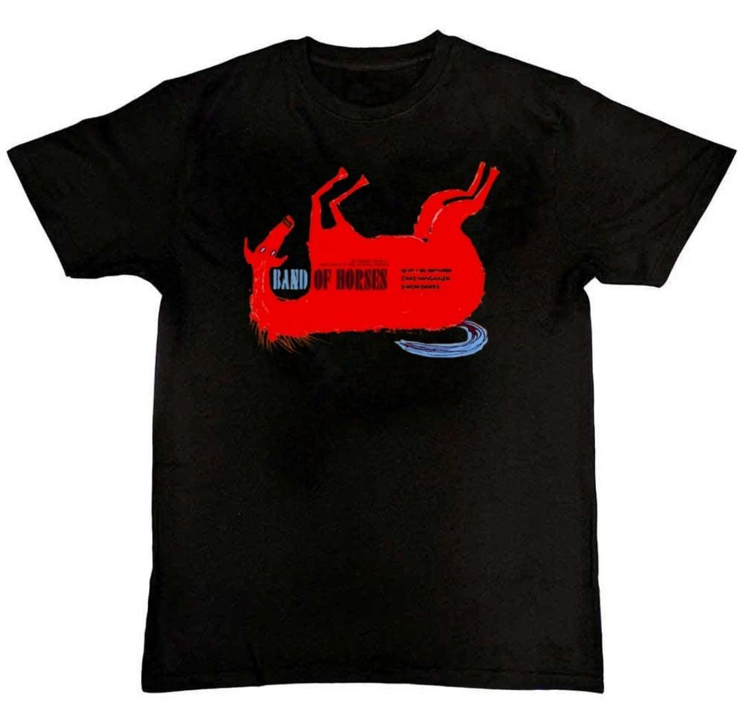 Rare Band of Horses 2006 Concert Poster Mens T-Shirt L