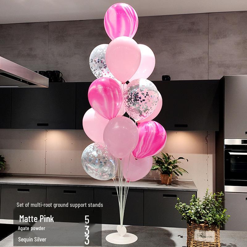 Floating Balloon Stand for Weddings and Birthdays: Room Decoration and Party Pillar.
