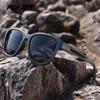 New KDEAM Brand Vintage Round Polarized Sunglasses For Men Unisex Size Steampunk TR90 Sun Glasses Travel Women Party Shades