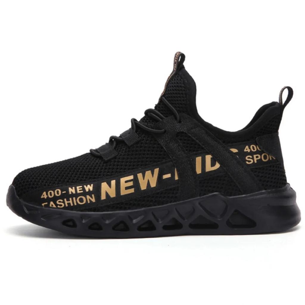 Kinder Sportschuhe Mode Sneaker für Kinder Jungen Mesh Atmungsaktiv Laufen Sport Flache Freizeitschuhe