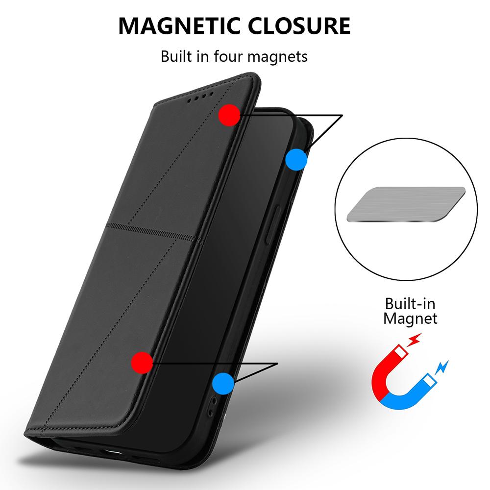 Leder Hülle Schutz Cover Für Samsung Galaxy A03 Core A04E A04S A04 A05 A05S A13 A14 A23 A24 A32 A33 A34 A53 A73 Brieftaschen Hülle