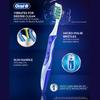 ORAL B Pro-3D White Pulsar Batteriebetriebene Vibrations-Elektrozahnbürste 2er-Pack Vibrierende Borsten Schlanker Griff mit integriertem Netzteil