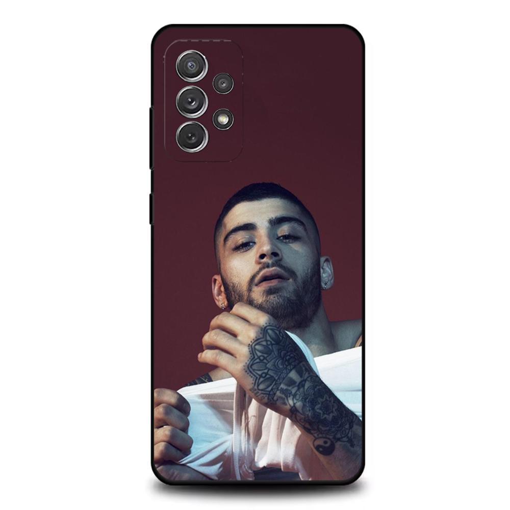 Singer Zayn Malik Phone Case For Samsung S25,S24,S21,S22,S23,S30,Ultra,S20,Plus,Fe,Lite,Note,10,9,5G Black Cover
