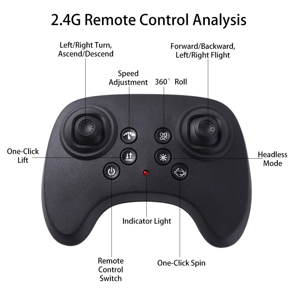 EPP Foam Four Motor Helicopter Toy Rechargeable RC Hobby Jet Plane Home Decor