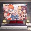Cute GGawr Gura Tapestry Wall Hanging Tapestry Art Deco Blanket Curtain Hanging At Home Bedroom Living Room Decor