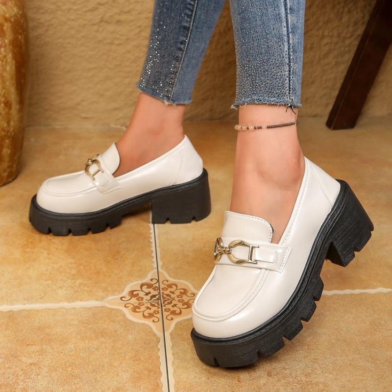 Plus Size Shoes for Women Summer Autumn Women Paltform Flats Loafers Comfortable Slip on Work Shoes Casual Footwear 35-42