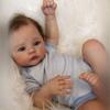 49cm Lifelike Full Vinyl Body Reborn Babies Doll Meadow Realistic 3D Delicate Painting Skin Newborn Doll Cloth Body Rebirth Doll Kid's Birthday Gifts