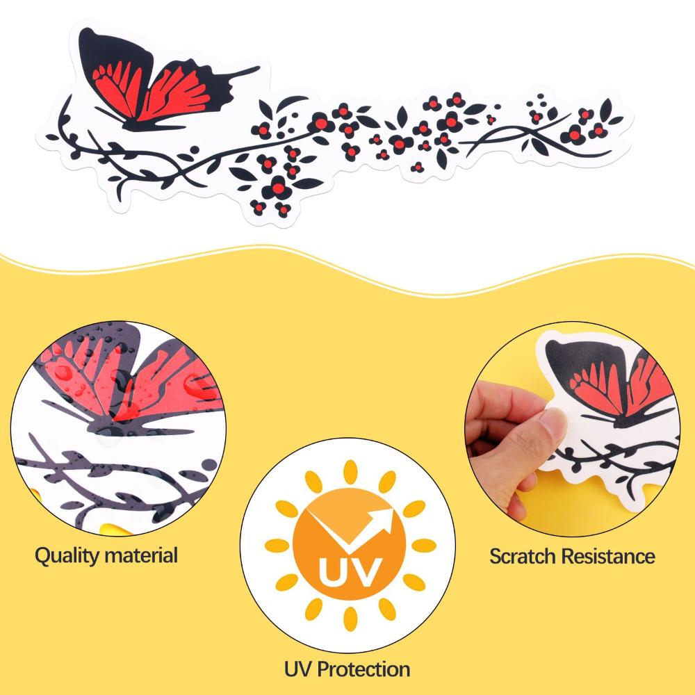 Butterfly Car Window Stickers Car Side Graphics Decals Car Stickers For Women Decals For Cars