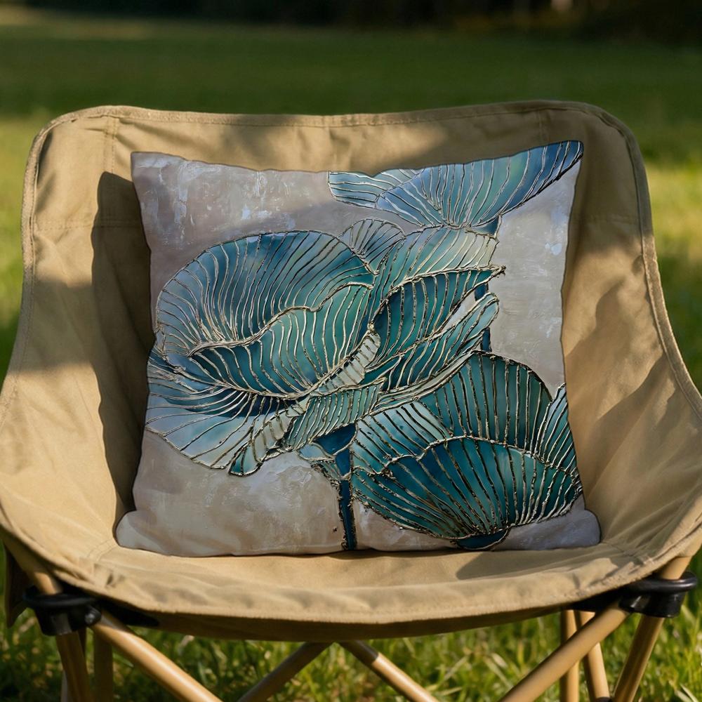 Oil Painting Floral Elegant Cushion Cover Soft Reversible  Durable Pillow Cover  MultiScene Use for Home  Car Daily Comfort