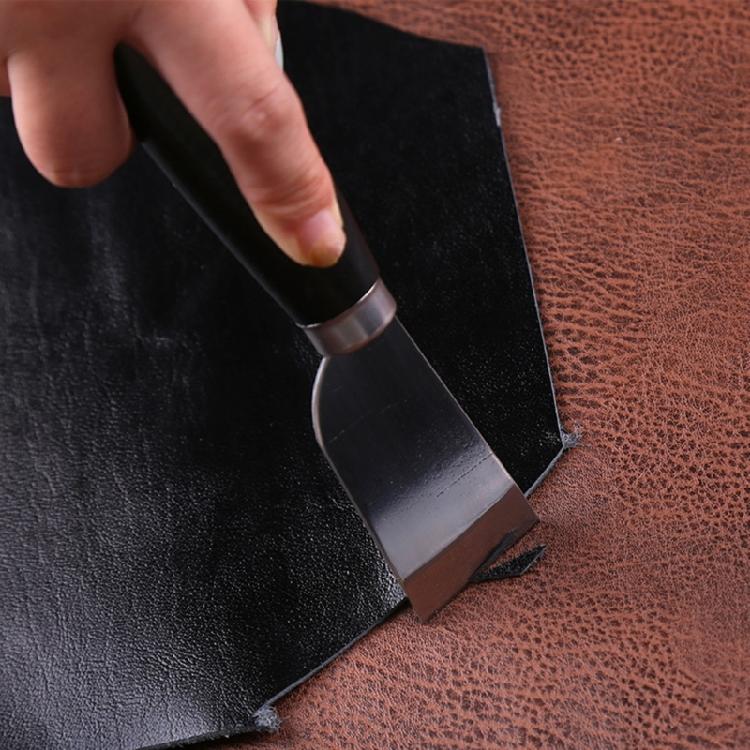 7Pcs Leather Skiver Beveler Tool Wood Handle Leather Cutting Trimmer Tool for Leather Wallet Belt Bag, Leather Working