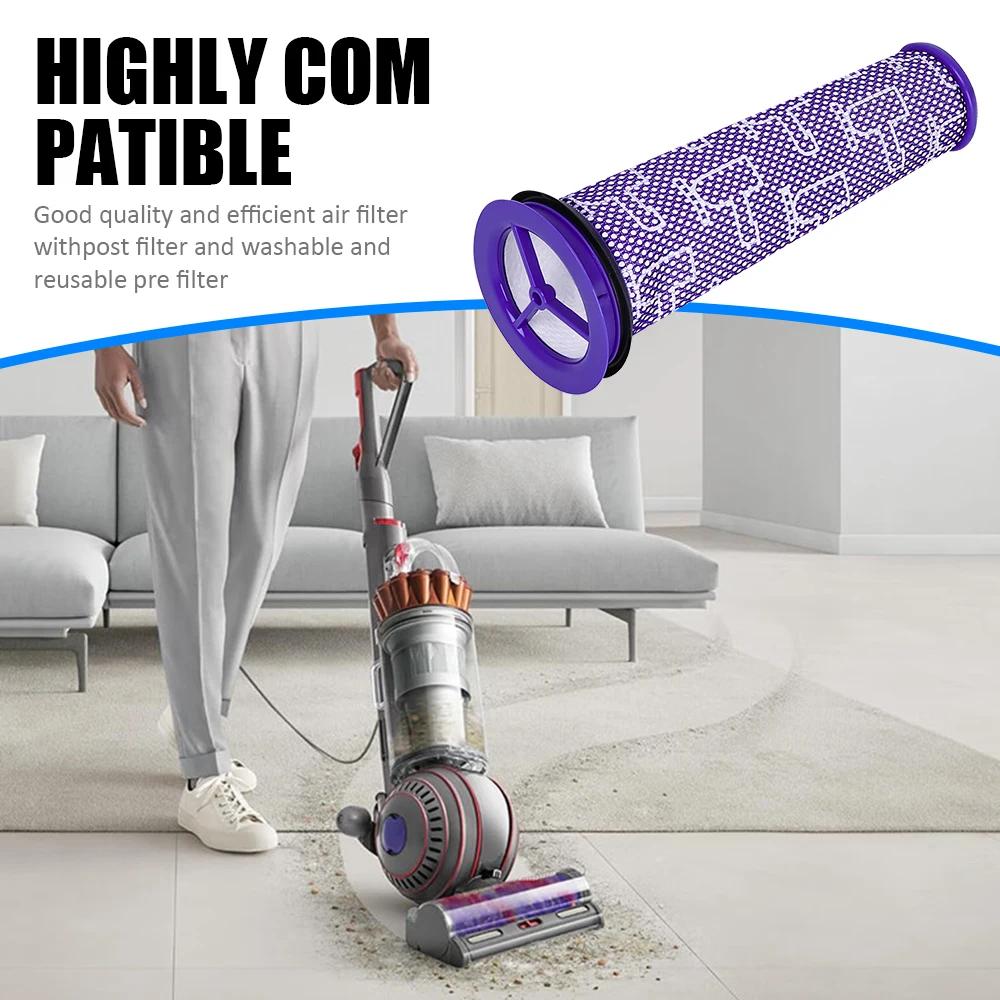 HEPA Post Filters Pre Filters Kit Replace For Dyson DC41 DC65 DC66 UP13 UP20 Animal Multi Floor & Ball Vacuum Cleaner Filter