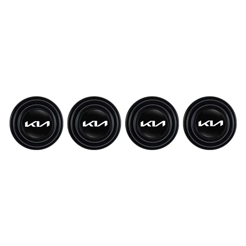 KIA Car Door Anti-shock Pad Anti-noise Buffer Gasket Auto Interior For KIA EV6 Stinger RIO Sorento Picanto Ceed Borrego Syros K4