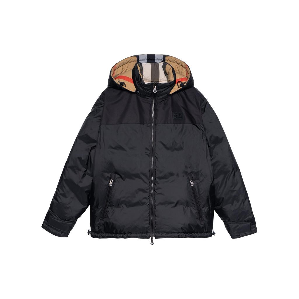 Burberry Reversible Exaggerated Check Nylon Puffer Jacket 80331151